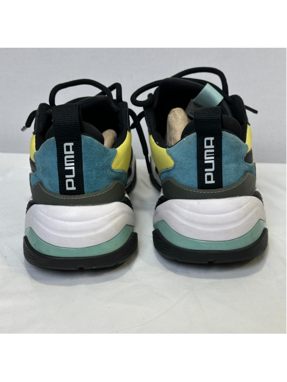 Puma Thunder Electric Black Multicolor Chunky Sneakers Men's Size 11.5 - Picture 6 of 13